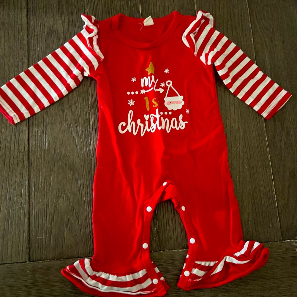 My 1st Christmas Onesie